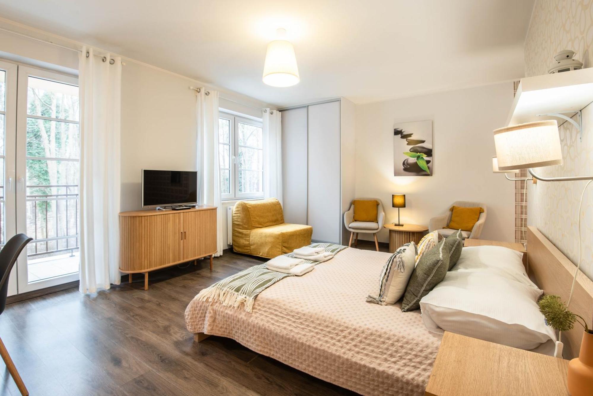 Apartamenty Na Wyspie - Villa Park - Parking Świnoujście Buitenkant foto