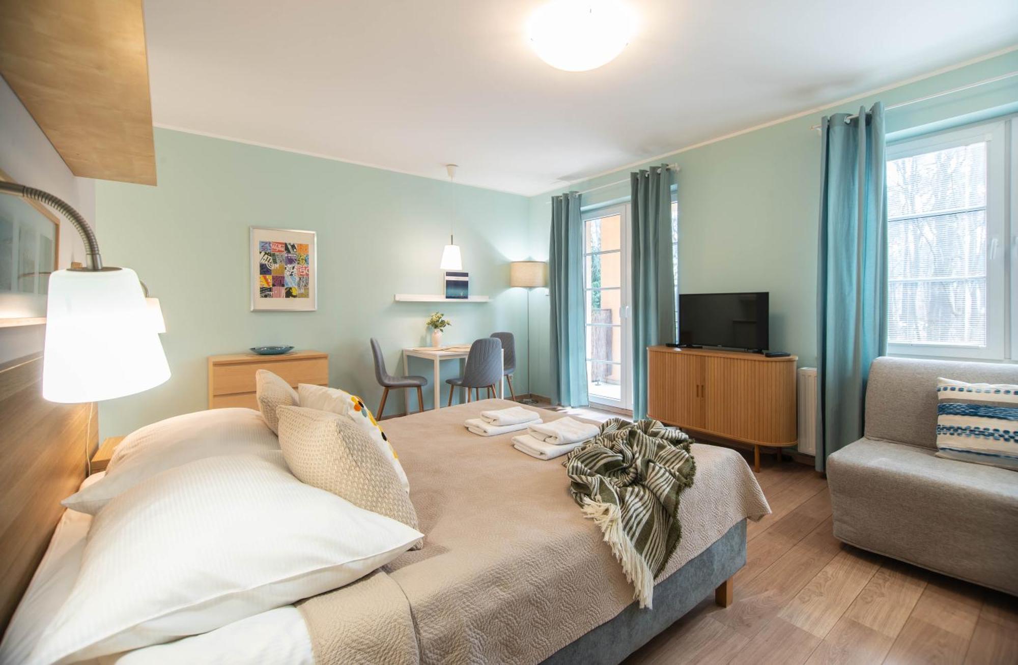 Apartamenty Na Wyspie - Villa Park - Parking Świnoujście Buitenkant foto