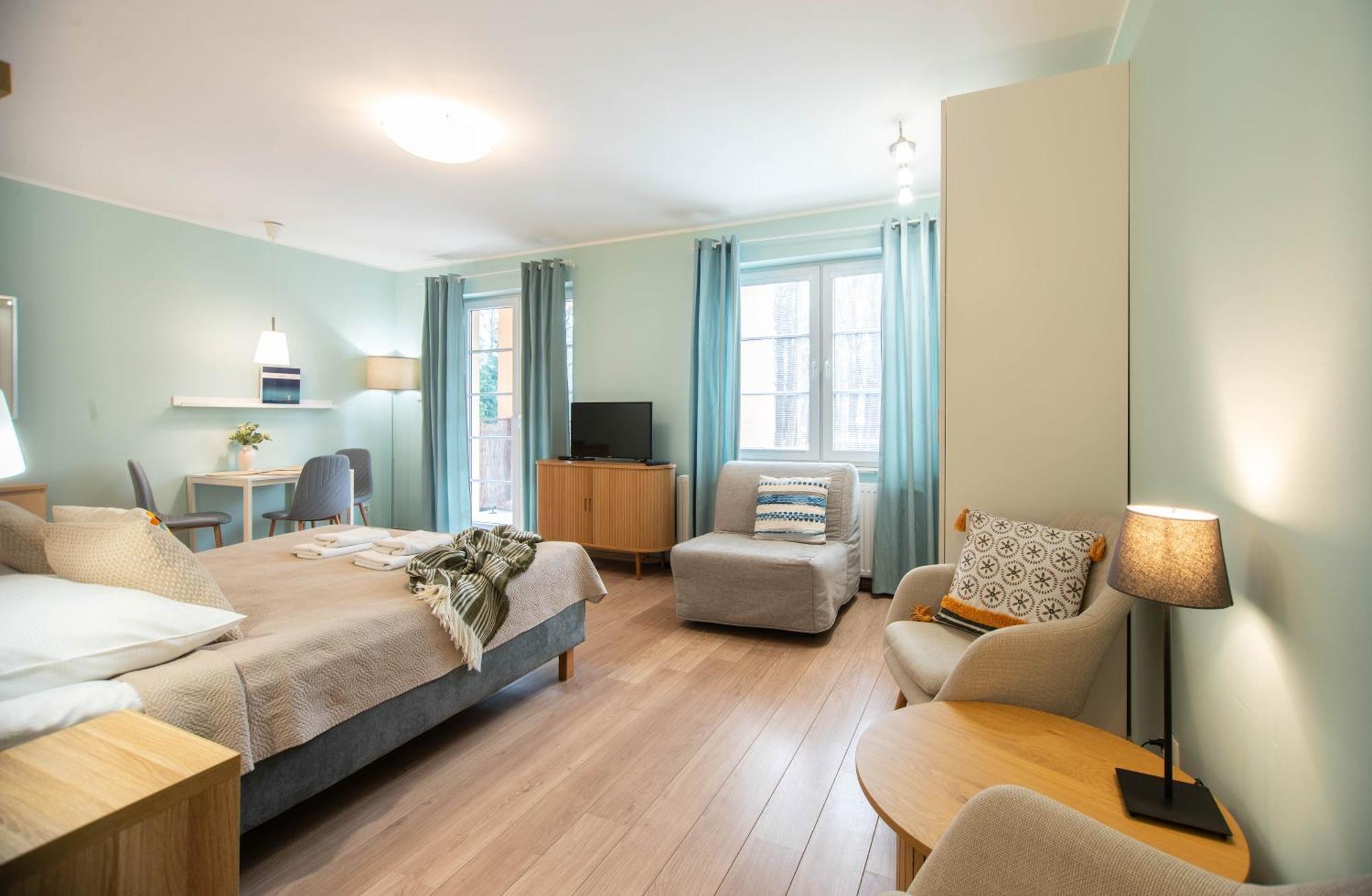 Apartamenty Na Wyspie - Villa Park - Parking Świnoujście Buitenkant foto